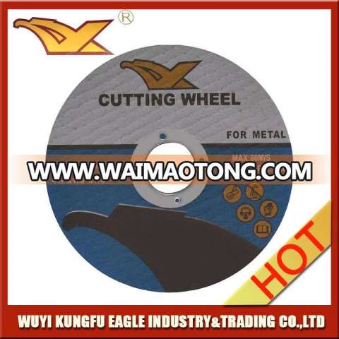 4.5′′ 115X3.0X22.2 mm T41 Abrasive Metal Cutting Discs with MPa En-12413