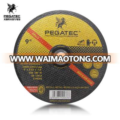 PEGATEC Cutting Disc 230x2.5x22.2mm Steel and Metal Abrasive cutting wheel